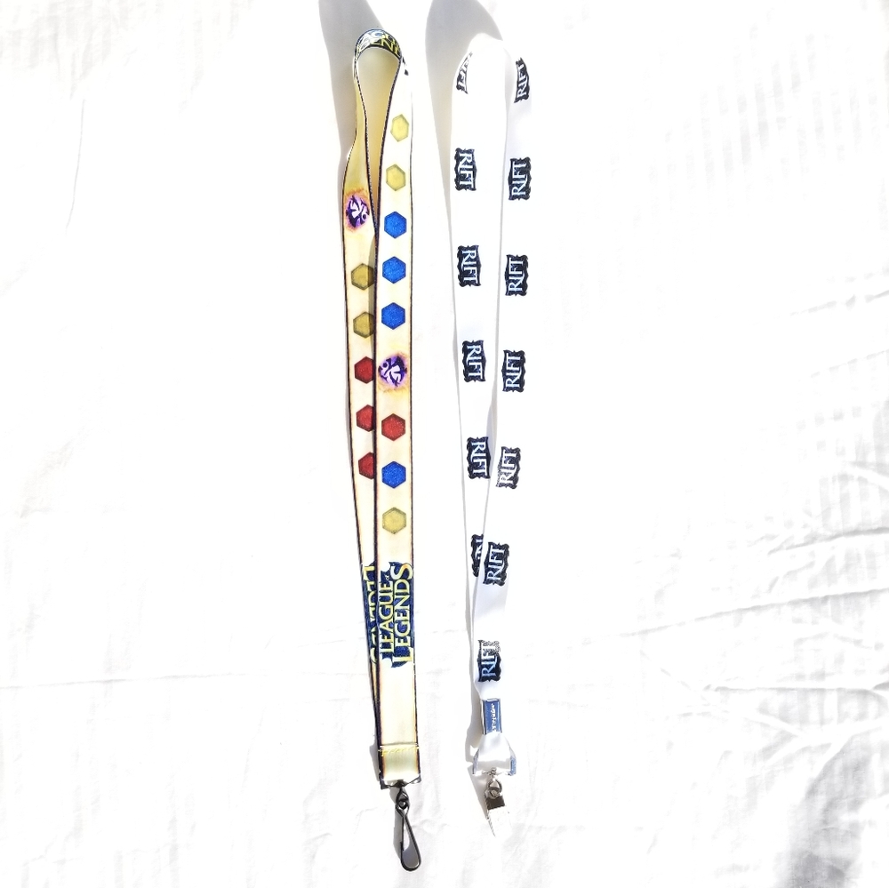 2-pack Rift and League of Legends Lanyards